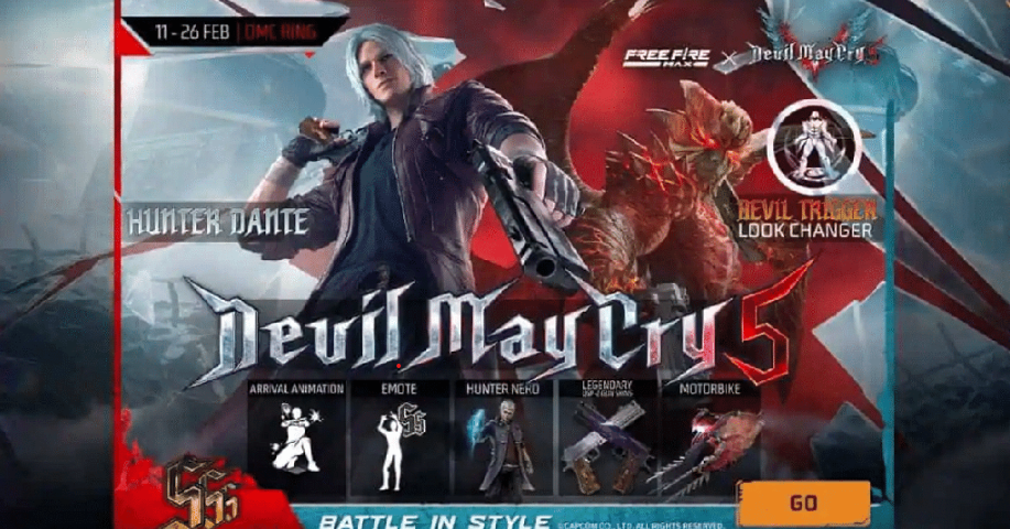 Buka Kunci Ganjaran Cincin DMC dalam Free Fire: Panduan Lengkap untuk Mendapatkan Bundle Hunter Dante & Lebih Lagi