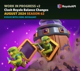 Clash Royale S62 Update: Balance Changes for August 2024, Goblin Machine Buff, Void Rework!