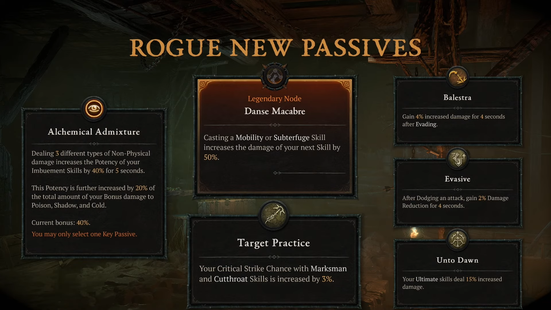 Rogue New Skills