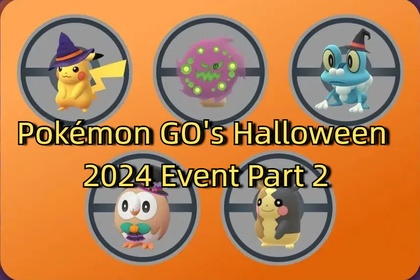 Pokémon GO's Halloween 2024 Event Part 2