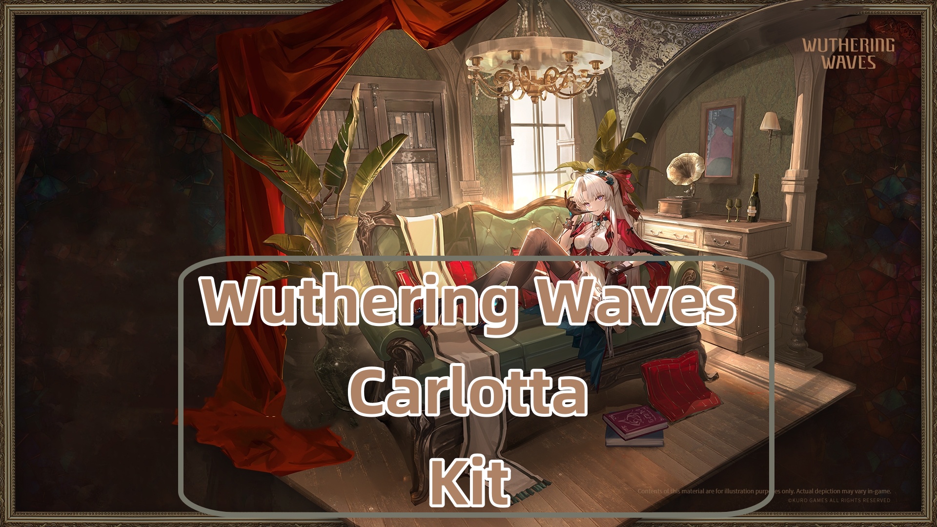 Wuthering Waves Carlotta Kit, Signature Weapon & Resonance Chains Revealed!