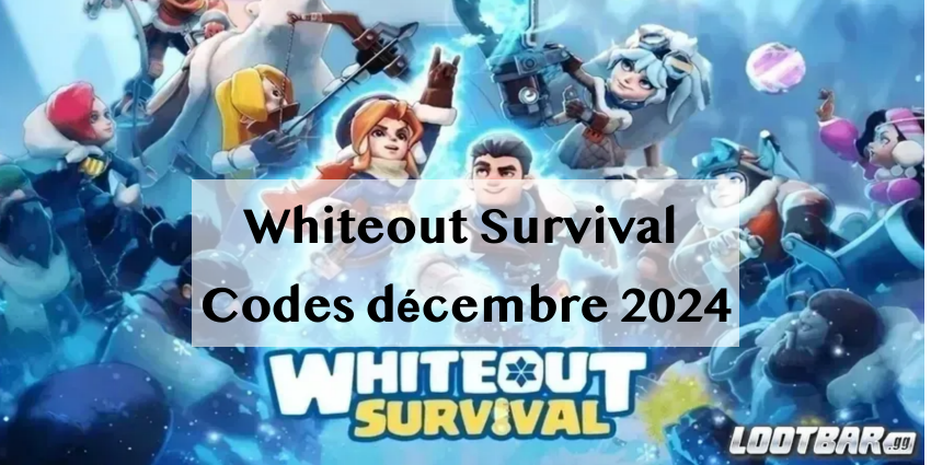 Whiteout Survival les derniers codes pour décembre 2024 !