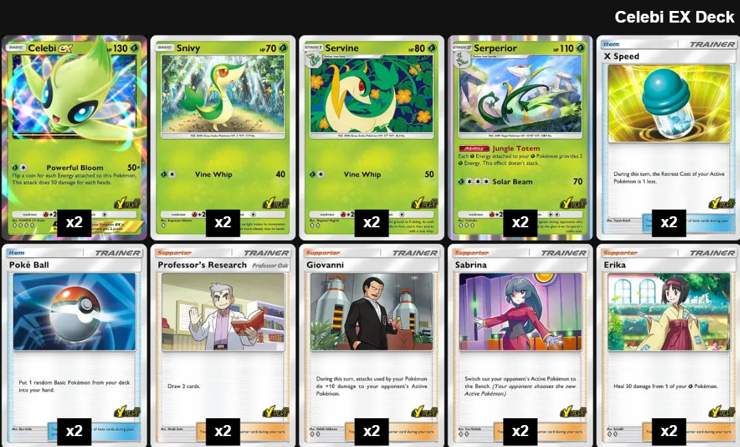 Mazzo Meta Celebi + Serperior