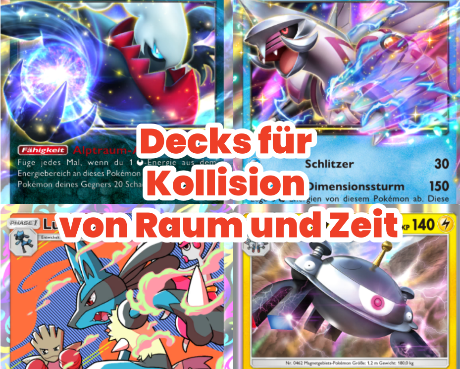 Die stärksten Decks für „Kollision von Raum und Zeit“  (A2) in Pokémon TCG Pocket