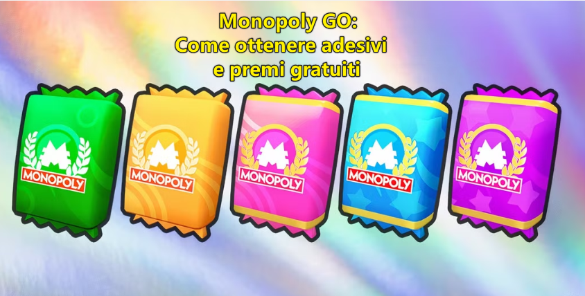 Monopoly GO: come ottenere adesivi e premi gratuiti