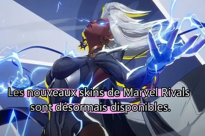 Les nouveaux skins de Marvel Rivals sont désormais disponibles.