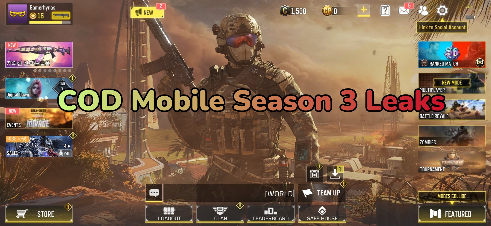 COD Mobile Season 3: Cyber Mirage Leaks: Battle Pass, Mythic LW3, Lucky Draws and More!