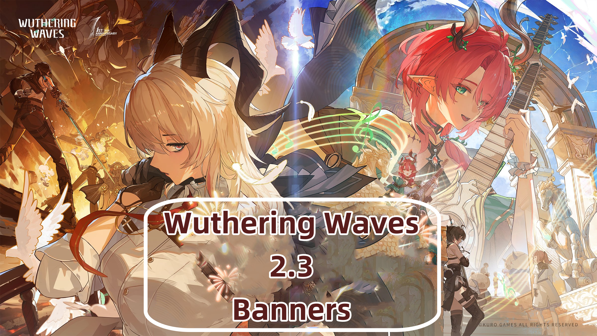 Баннер Wuthering Waves 2.3 раскрыт! Выпуск Зани и Чакконы!