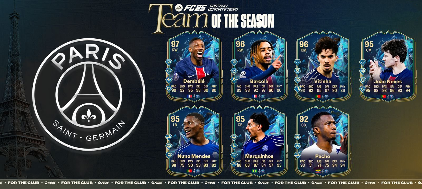 FC25 TOTS PSG