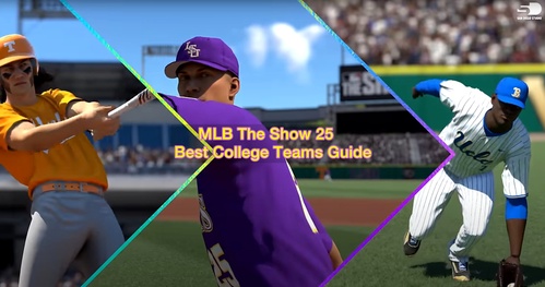 Best Colleges in MLB The Show 25 Road to the Show