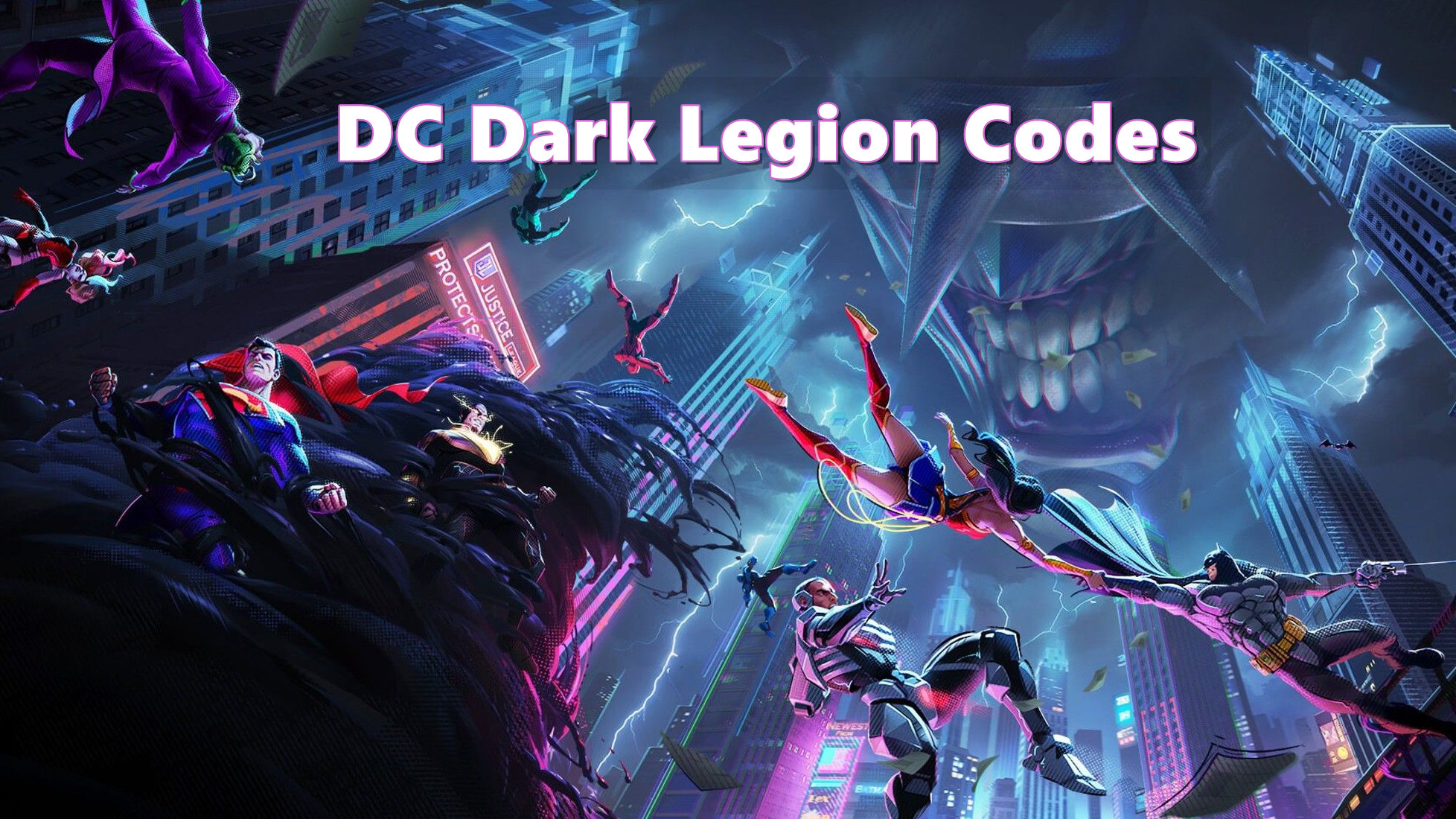 Последние коды DC: Dark Legion — на февраль 2026 года!