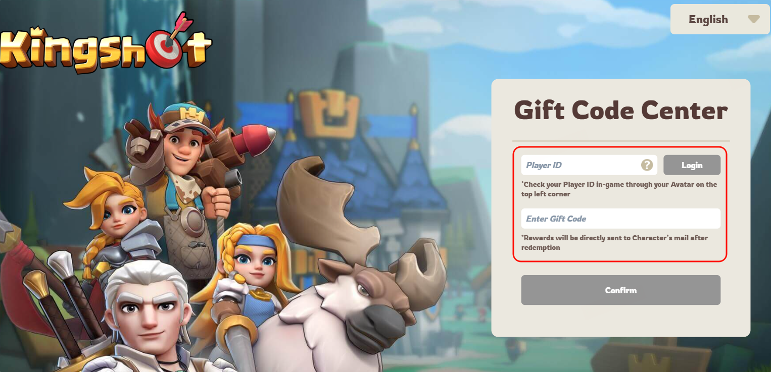 Redeem Kingshot codes on official portal