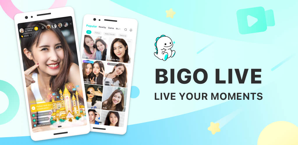 Bigo Live marketing screenshot.