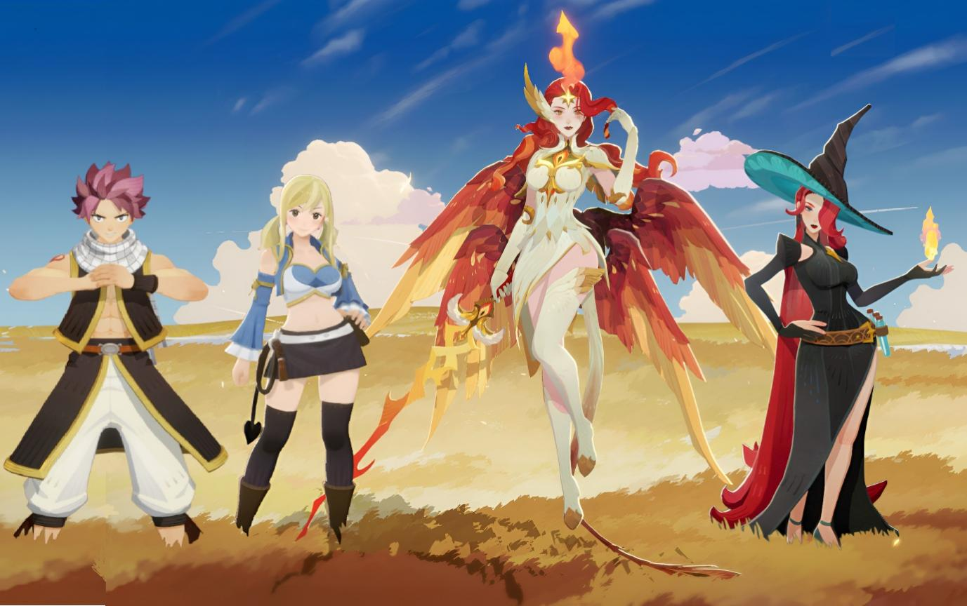 AFK Journey Talene & Fairy Tail Team