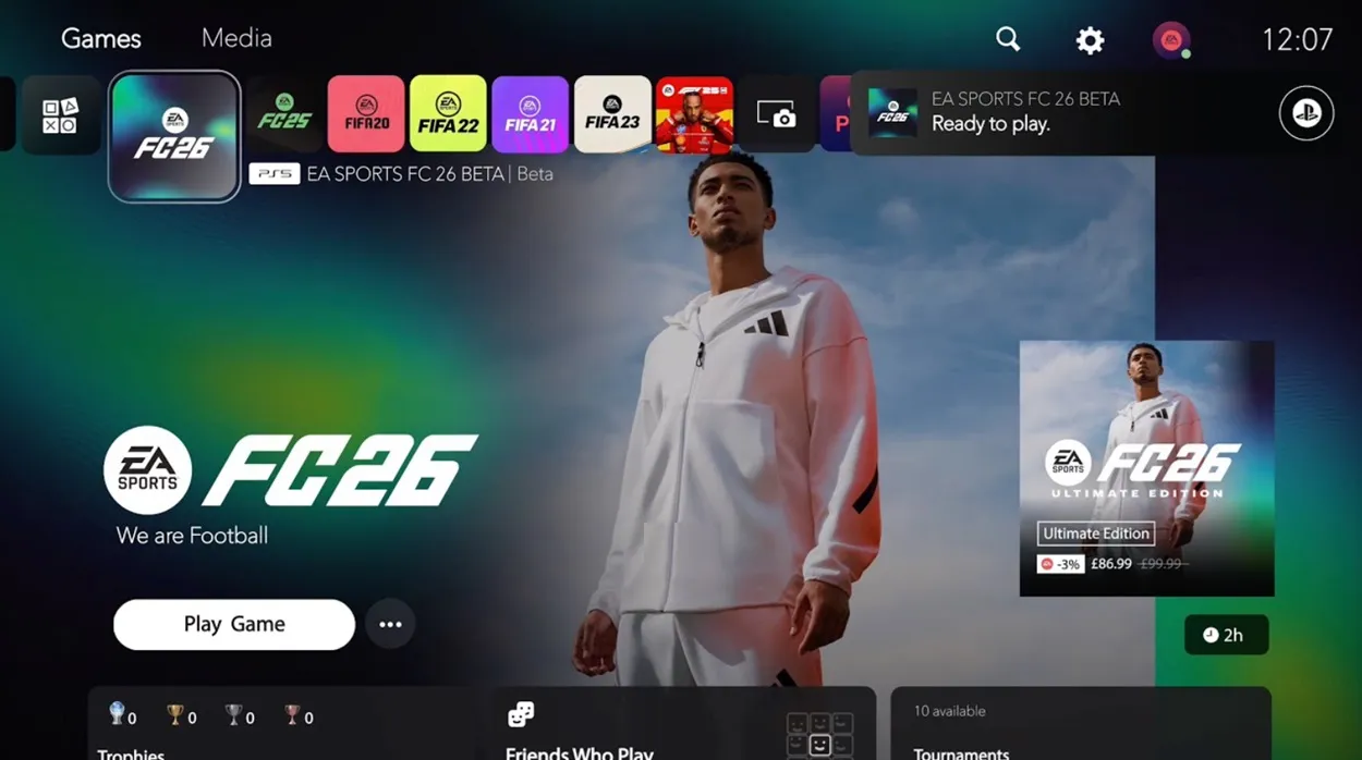 PS5 FC26 Leak