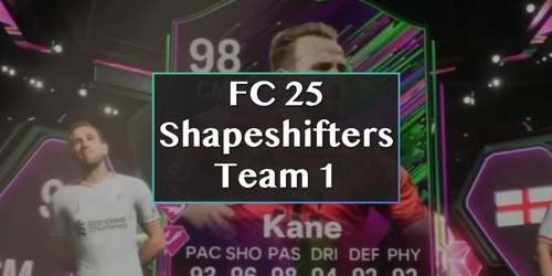 FC 25 Shapeshifters Équipe 1 révélée avec 98 - CM Kane et GK Konate