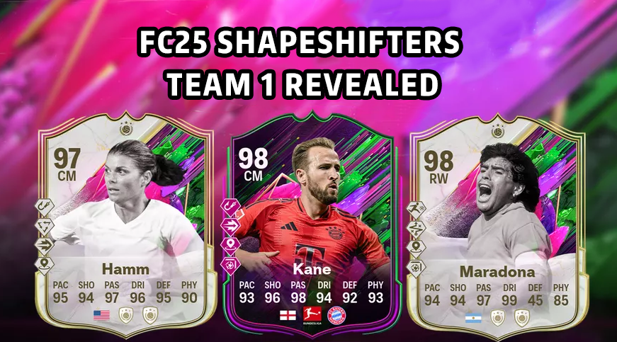FC 25 Shapeshifters Team 1 revealed with 98 - CM Kane and GK Konate