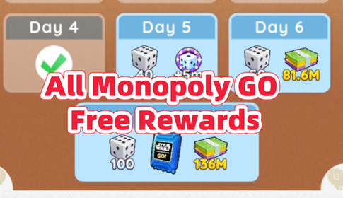 All Monopoly GO Free Rewards You Should Know