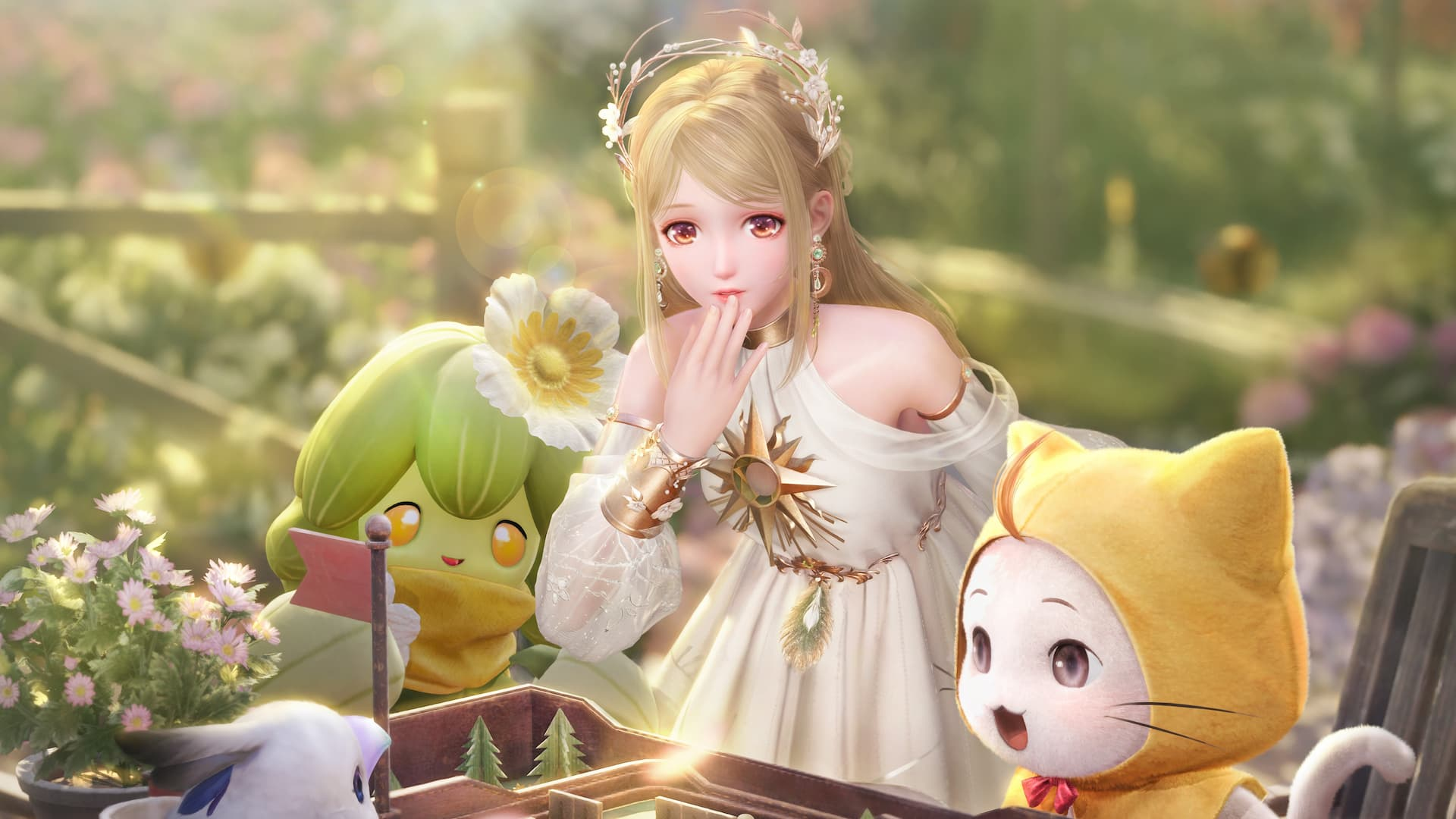 Momo and Nikki in Infinity Nikki.