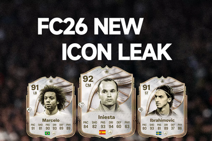 New EA FC 26 Icons leaked - Ibrahimovic, Iniesta, Marcelo and more