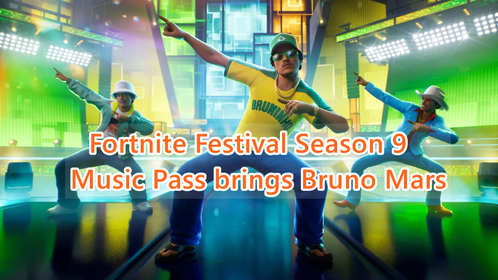 Fortnite Festival Season 9 Music Pass brings Bruno Mars