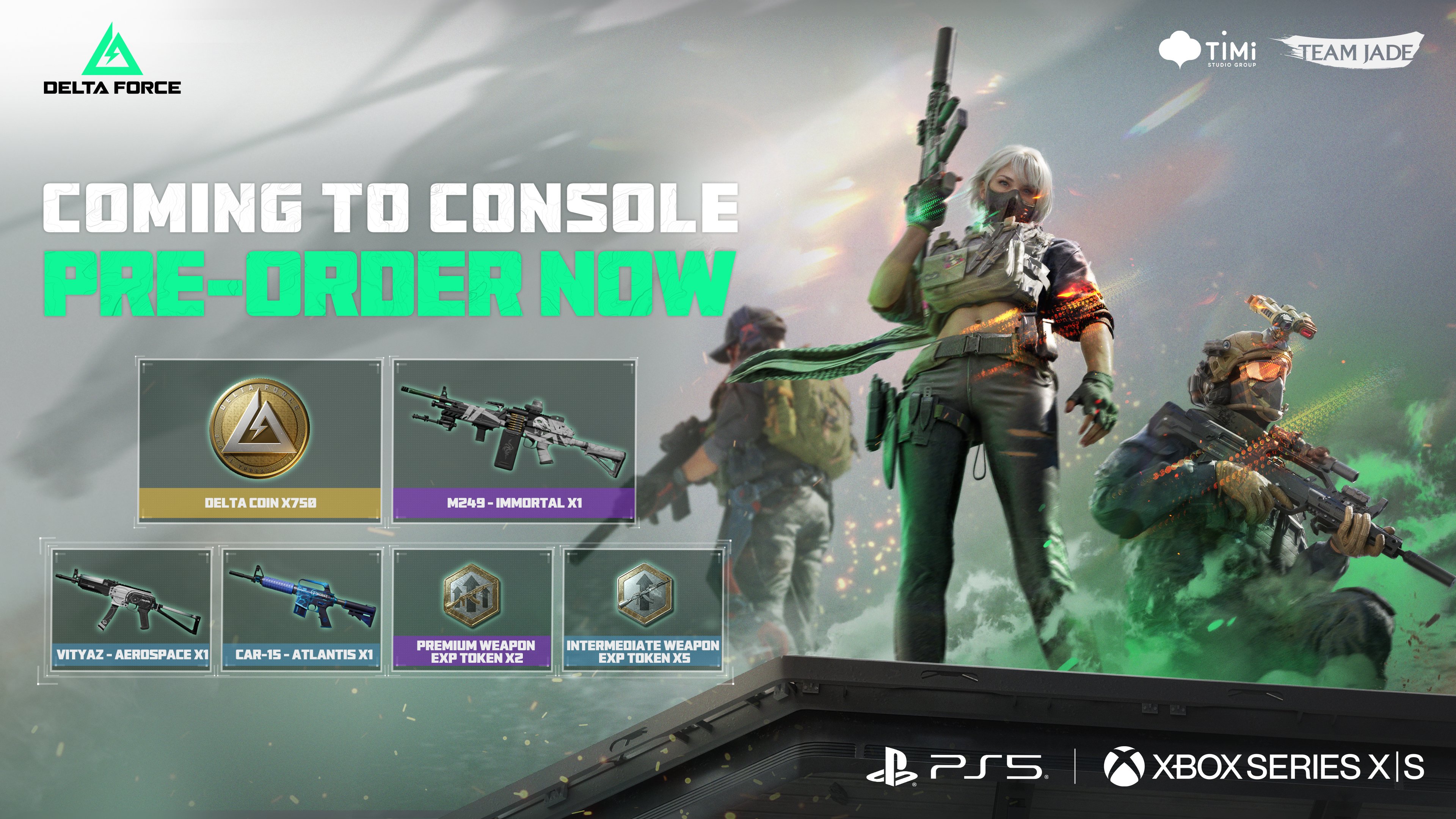 Pre-order Console Version Now!