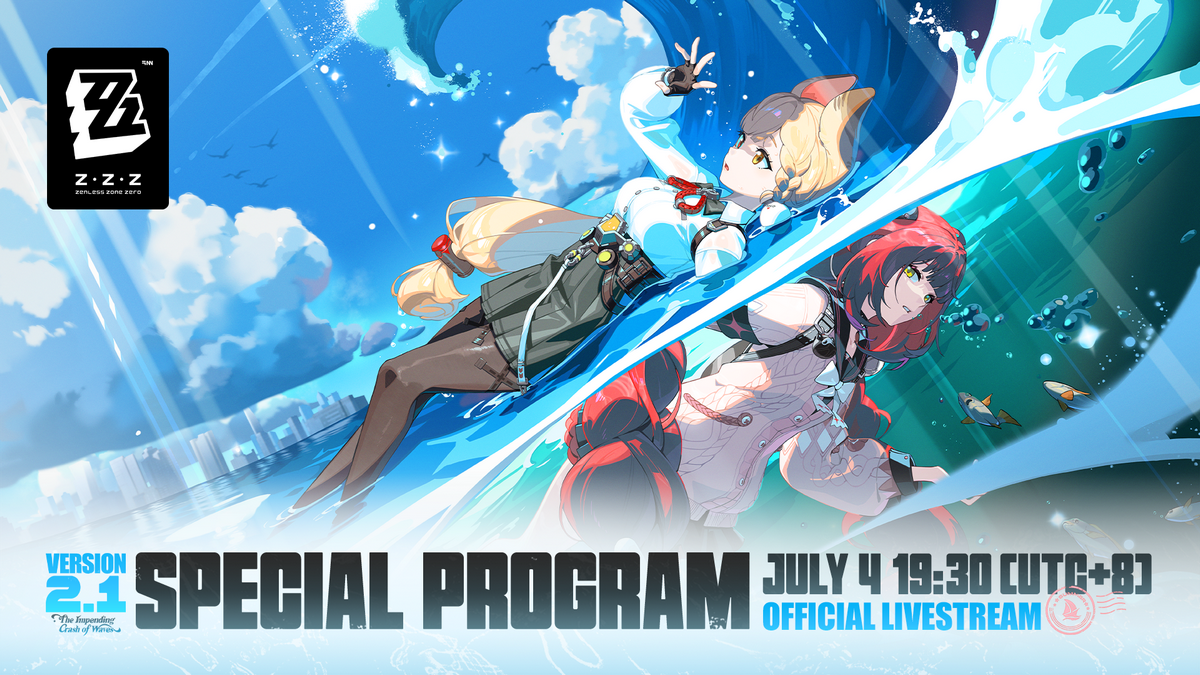 Zenless Zone Zero Version 2.1 "The Impending Crash of Waves" Special Program 