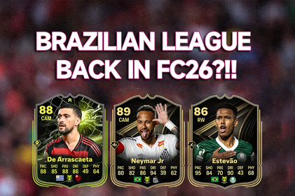 Brazilian league could return in FC 26 - Neymar, Thiago Silva and more