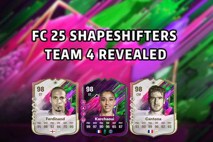 FC 25 Shapeshifters Team 4 revealed - Doku, Cantona and more