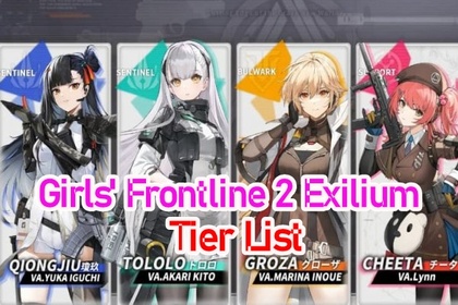 Girls' Frontline 2: Exilium Tier List & Support Strategy Guide