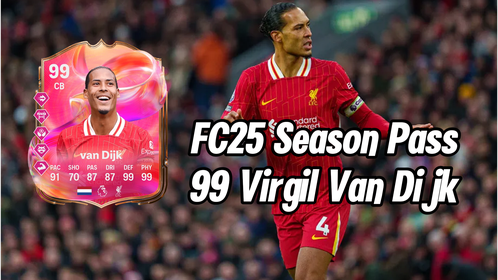 FC 25 Season 9 Season Pass – Futties rewards with 99-rated van Dijk and Ginola
