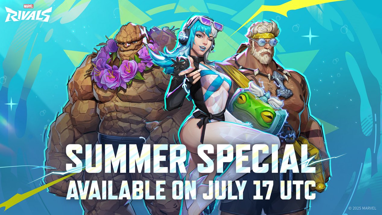 Marvel Rivals Summer Special Event: New Summer Skins!