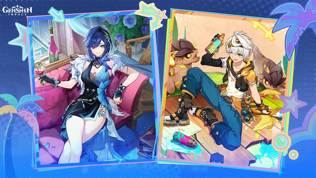 Gneshin Impact Version 5.8 New Skins of Yelan & Bennett