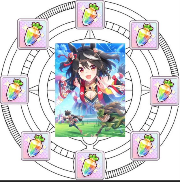 Alt text: Kitasan Black Pull ritual